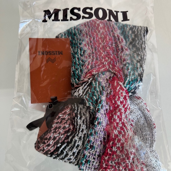 MISSONI Chevron Knotted Headband main image 7